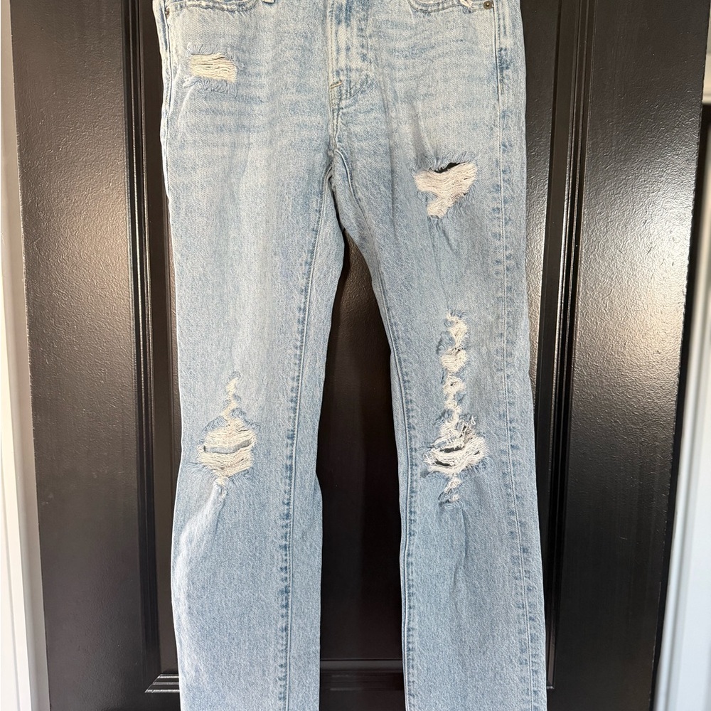 Abercrombie & Fitch Light Blue Denim